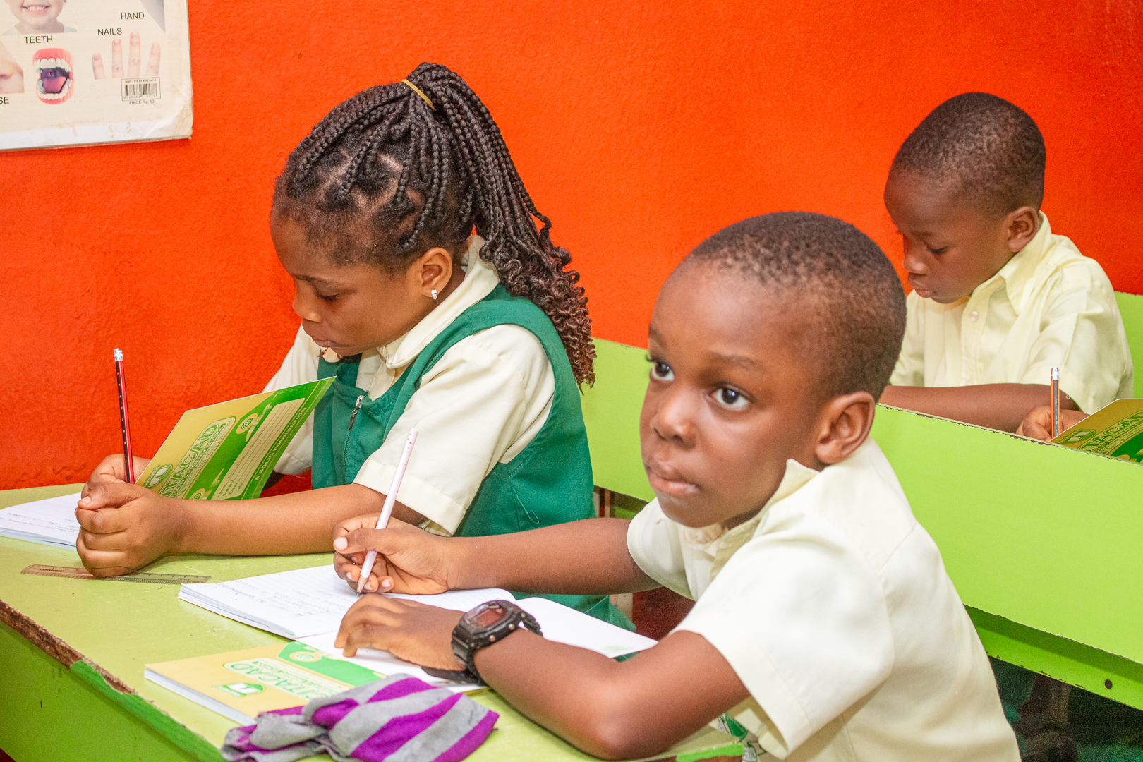 Children learning together in a Citacad classroom