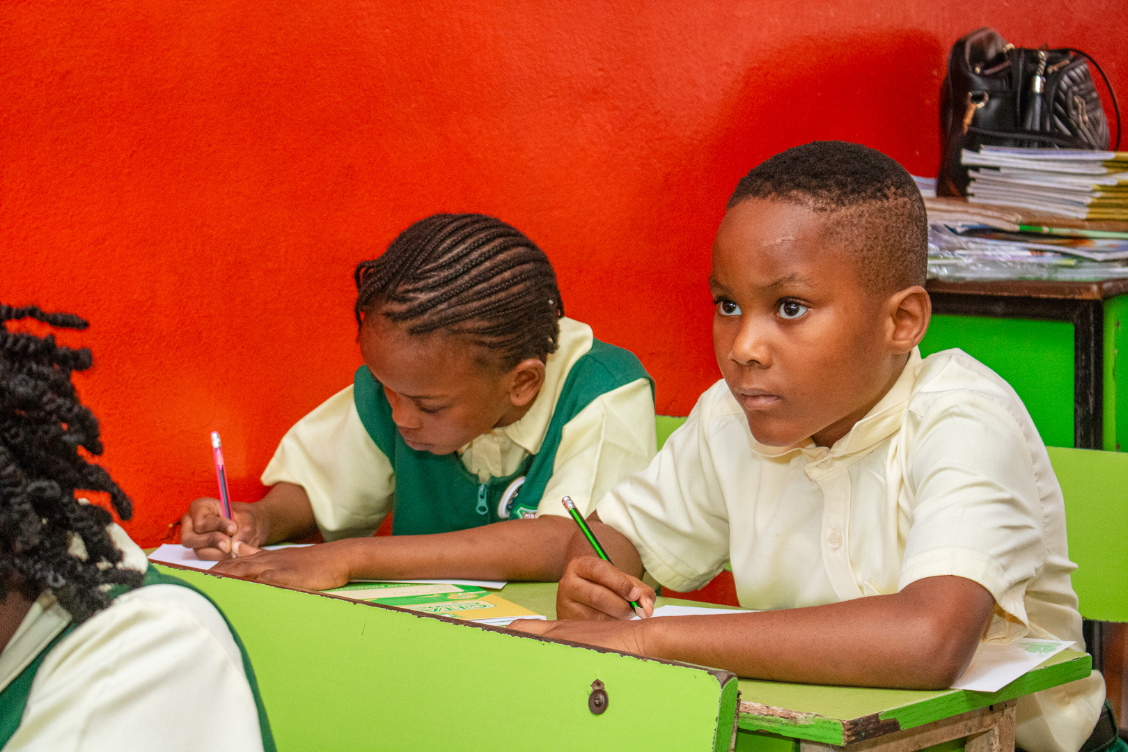 Citacad pupils participating in a group activity