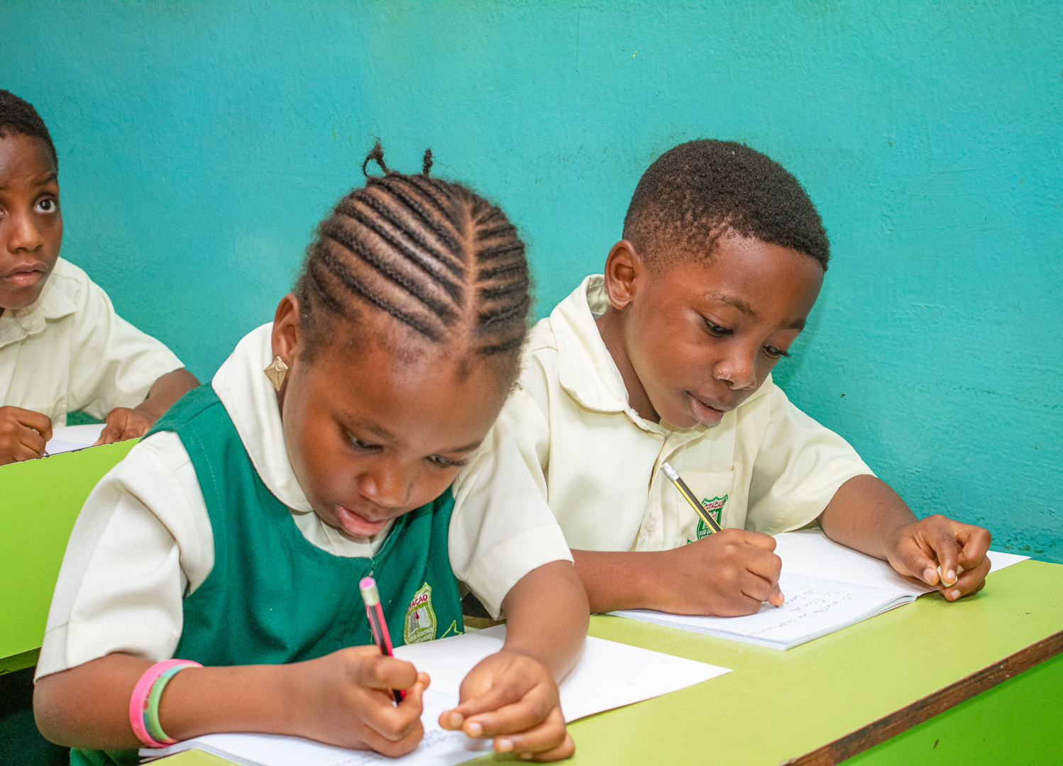 Citacad pupils taking part in a school activity